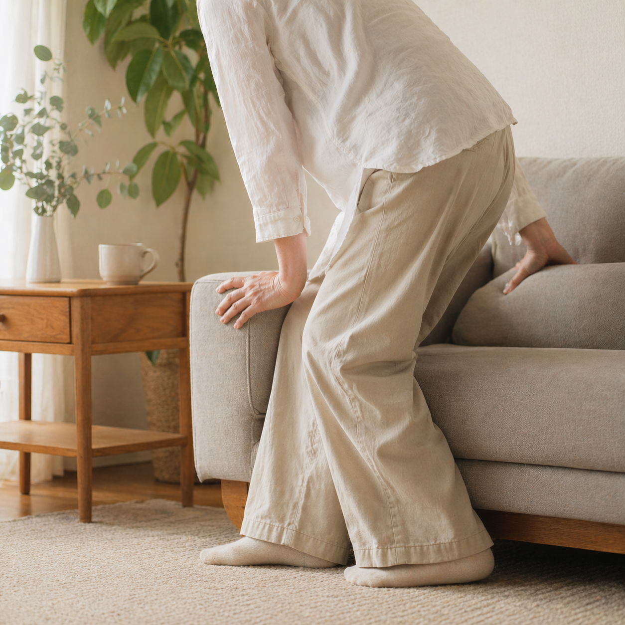 立ち上がりがつらい